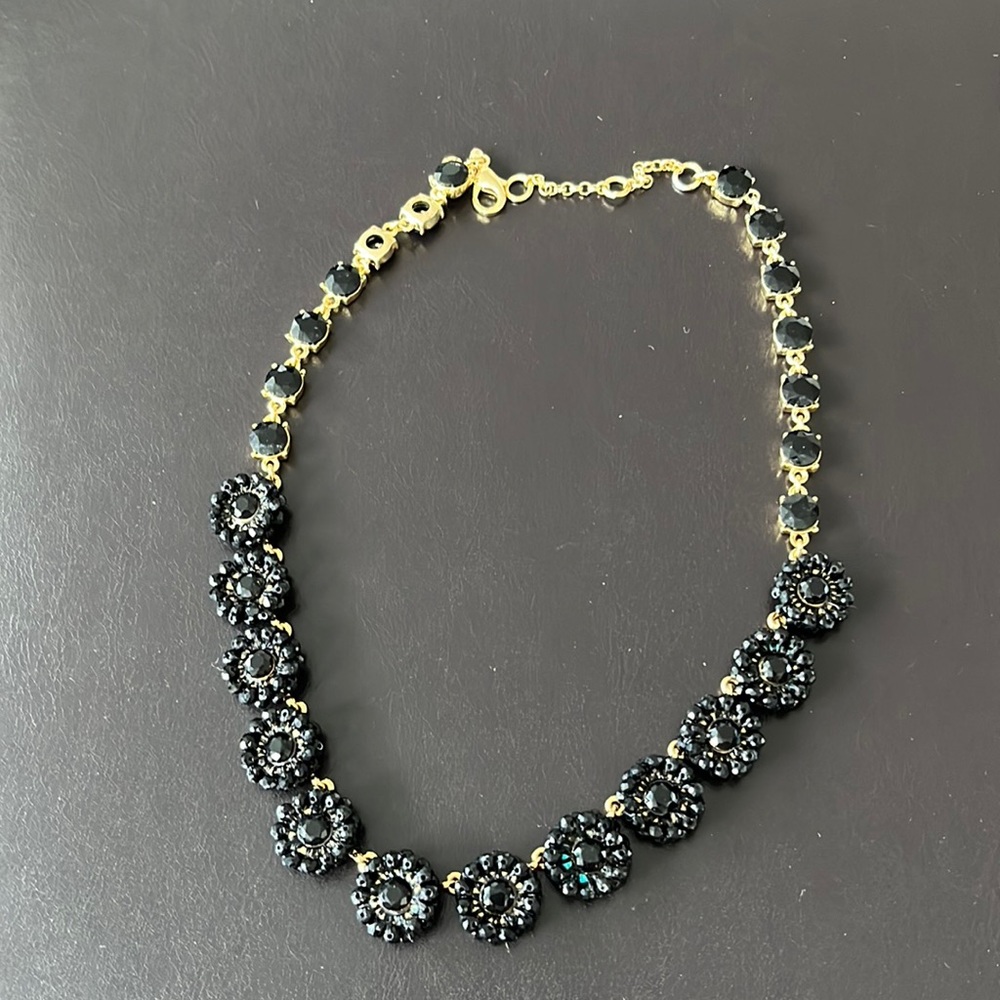 Fashion necklace black and gold. Wore one